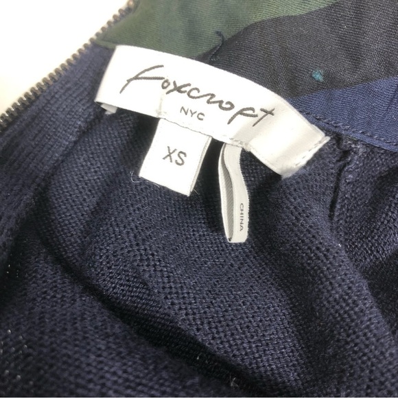 Foxcroft Layered Combo Tartan Sweater, size XS - Picture 12 of 12